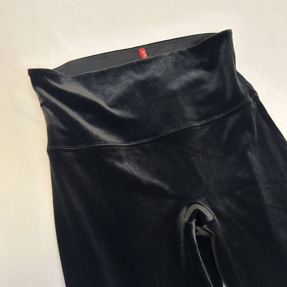Spanx Velvet Leggings High Waisted Black - Size XL - Picture 4 of 11